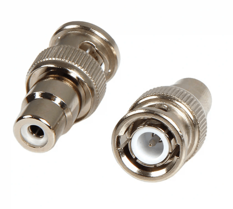 BNC Male to RCA Female Adapter CCTV Coaxial Video Connector