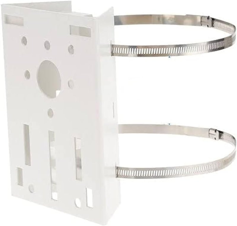 Universal PTZ CCTV Camera Pole Mount Bracket 3 Loop Metal