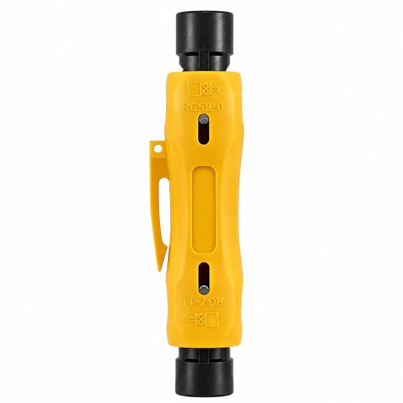 HLT-323 Coaxial Cable Stripper Tool for RG59 RG6 CCTV Cable