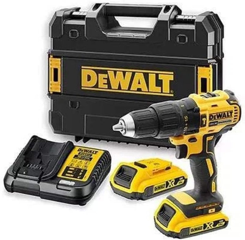 DeWalt DCD778P2T 18V XR Brushless Combi Drill 2x5.0Ah Kit - Image 1