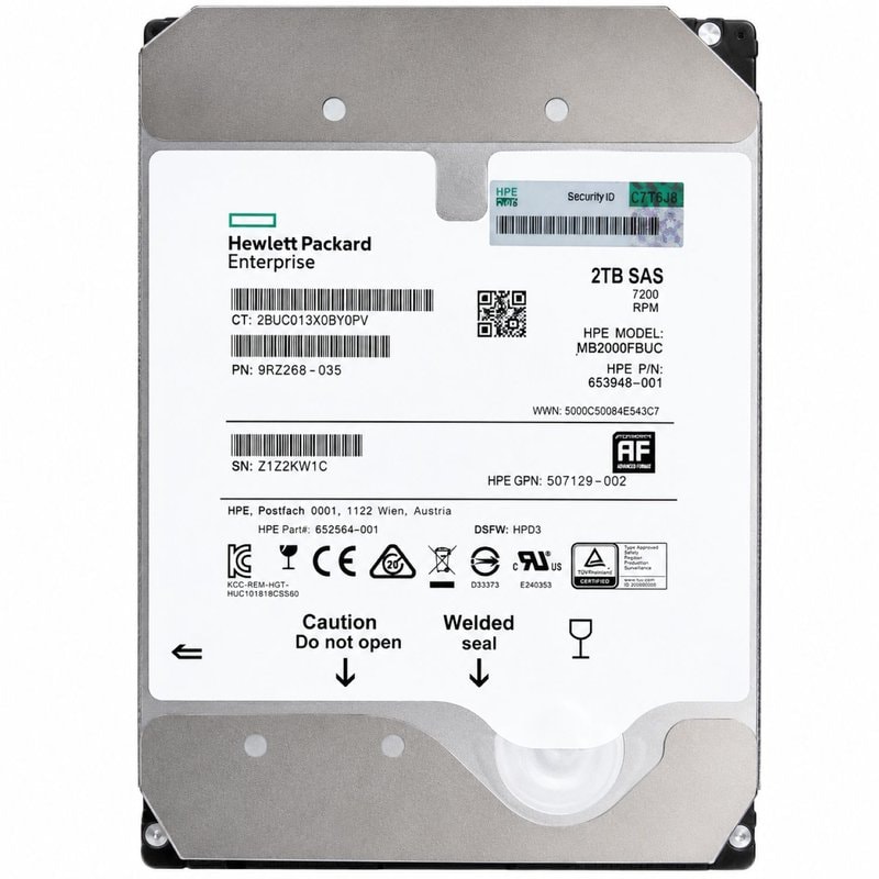 10TB - HDD 3.5" SATA Hard Drives – Free Installation with Any CCTV Kit or Package -Ideal for 24/7 continuous recording