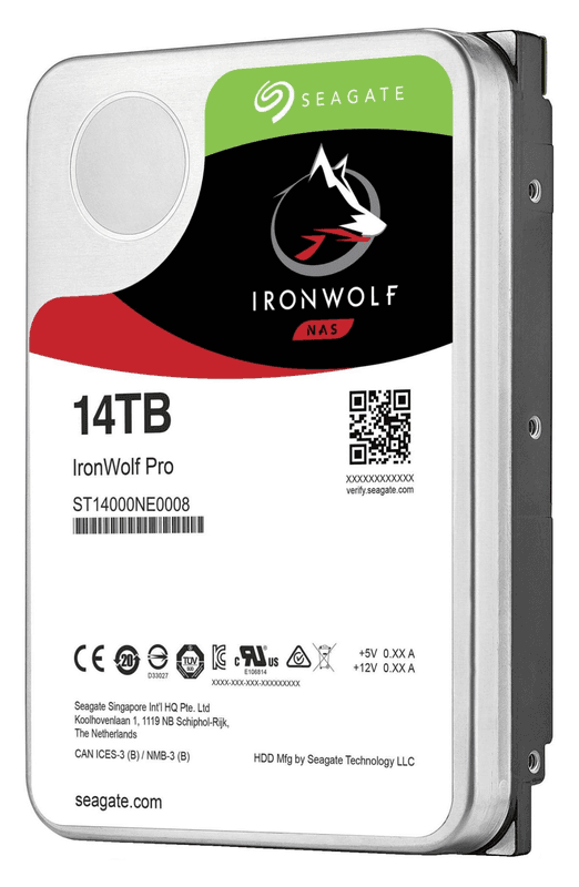 Seagate IronWolf Pro ST14000NE0008 14TB 3.5" SATA NAS HDD 7200RPM
