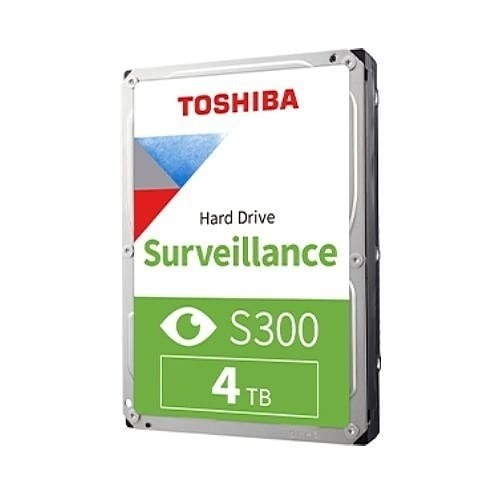 Toshiba S300 4TB Surveillance Hard Drive 3.5" SATA 5400RPM
