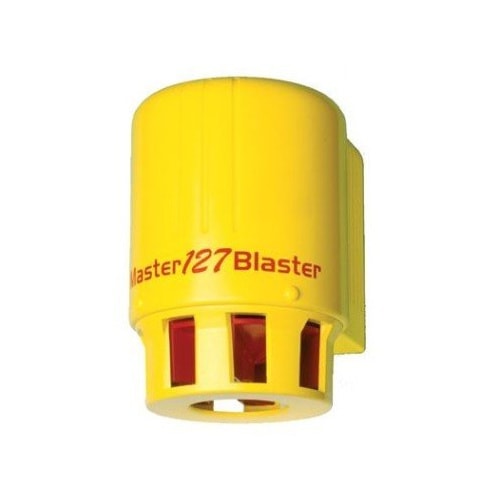 Klaxon SLM-0001 Master Blaster 127dB 230V Industrial Alarm Siren Yellow - Image 1