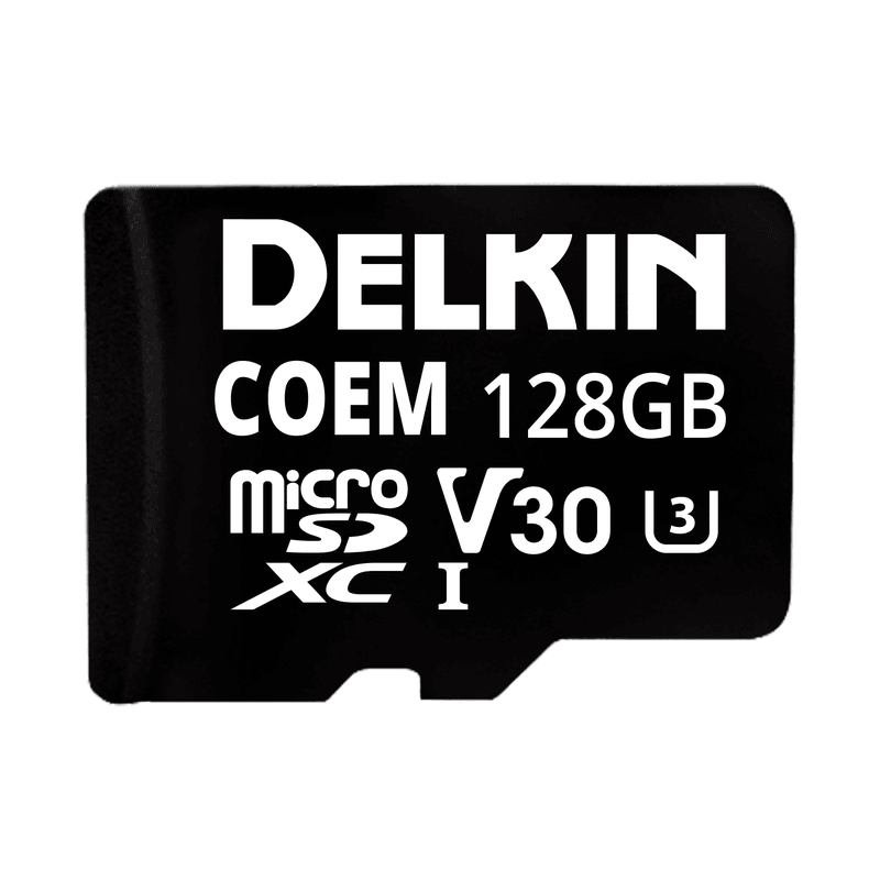 Delkin 128GB Micro SD Card TF - High-Speed Storage for Smartphones, Cameras & Devices - Manufacturer Product Number~: USDCOEM-128GB - Image 1