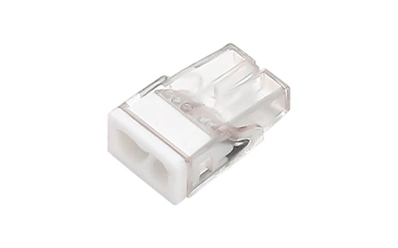 PCT-202 Push Wire Connector 2 Port Inline Terminal Block