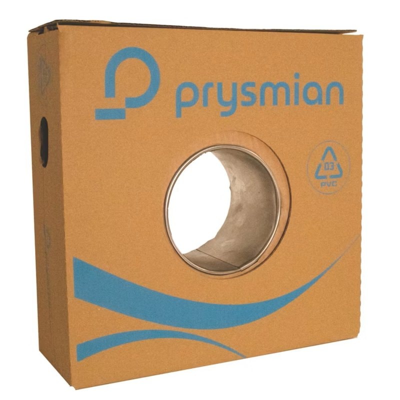Prysmian PX – Twin & Earth Cable – 100m/ 1.5mm (Grey) - Image 1