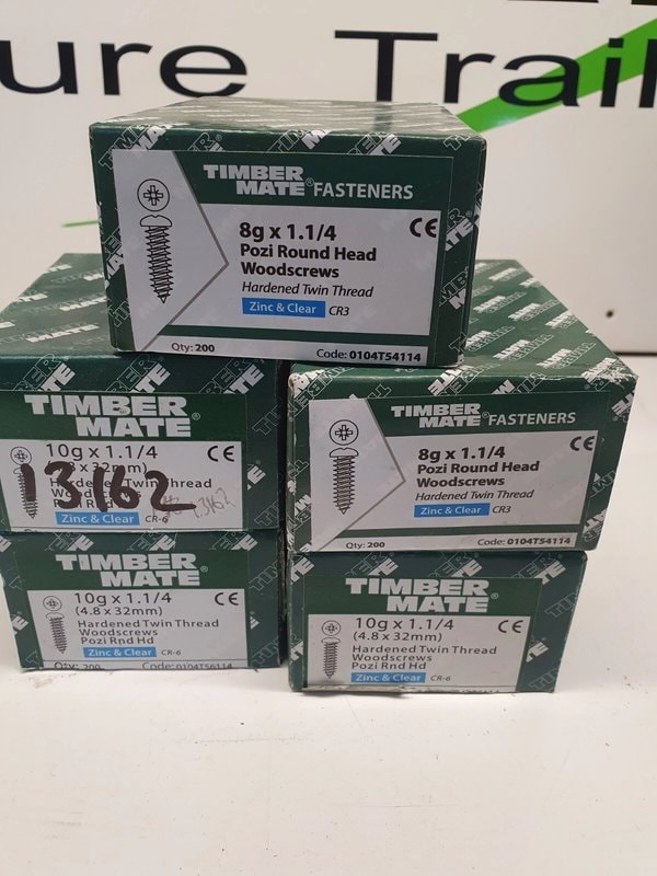 Timbermate Wood Screws 10G x 1 1/4 Inch Countersunk Fixing Screws