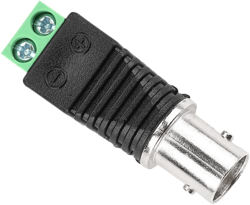 Wire to BNC Female Plug Screw Terminal Connector CCTV Adapter - Image 1