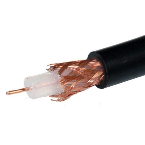 100M RG59P Power Cable Black-011