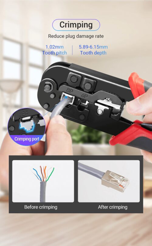 Multi Function Crimping Plier-001b