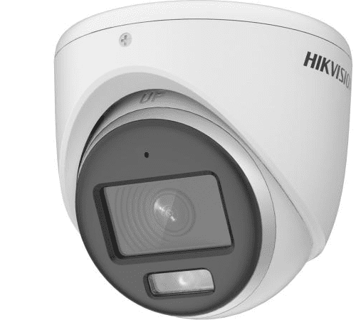 Hikvision - HD Fixed Turret Camera (4MP/ ColorVu/ Audio)