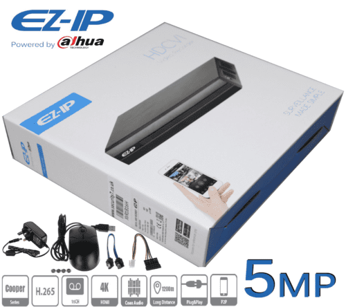 Dahua - 16 Channel Penta-brid 5MP 1080P WizSense Digital Video Recorder (DVR)