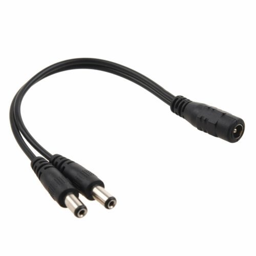 CCTV DC Splitter Power Adapter (2 Way)