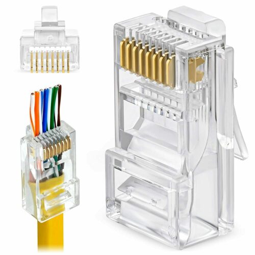J45 8P8C Cat5e-Connector-007