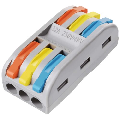 Wiring Terminal Connector (3 Way/ Grey)