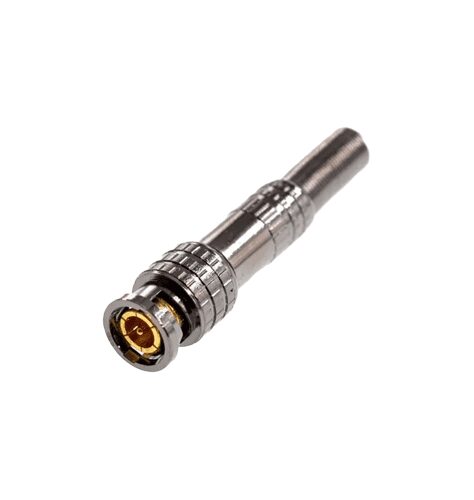 Spring BNC Solder Connector (M)