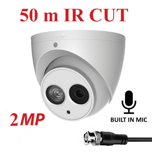 Unbranded - 2MP HD Audio Turret Camera (White)