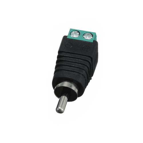 Wire to RCA Male Connector