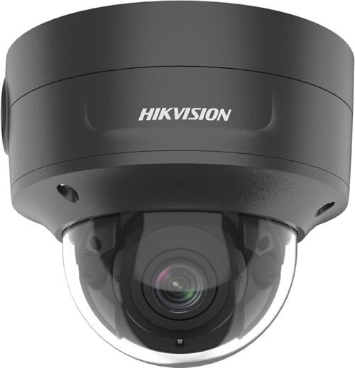 Hikvision - 8MP 4K AcuSense Varifocal Dome Network Camera (Black)