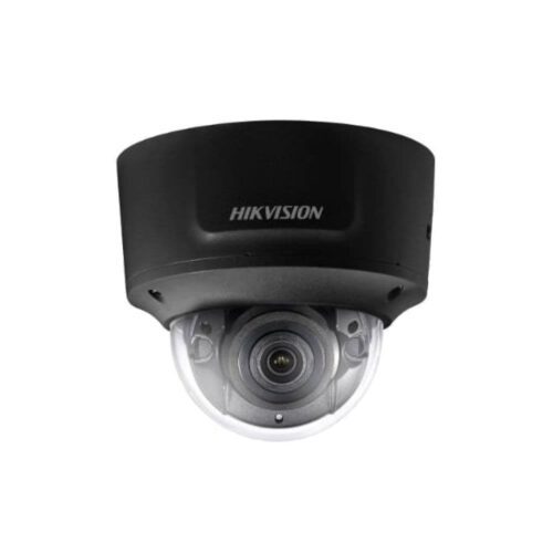 Hikvision - 6MP Powered-by-DarkFighter Varifocal Dome Network Camera (Black)