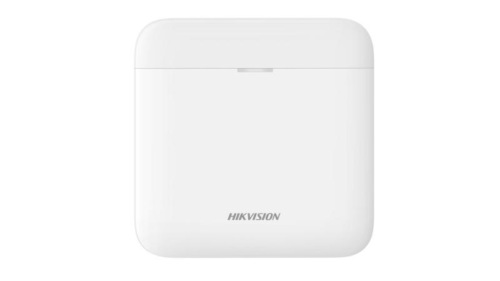 Hikvision - Axiom Pro Wireless Alarm (868MHz )New generation wireless protocol: Tri-X/Cam-X Long RF transmission distance Two-way communication with AES-128 encryption Connects up to 64 wireless zones/outputs (including 48 PIRCAMs), 32 wireless keyfobs, 2 repeaters, 4 sounders(2 internal+2 external), 8 tag readers and keypads. Supports up to 32 network users, including 1 installer, 1 administrator, and 30 normal users Voice prompt Configuration via Web client, mobile client, and Convergence Cloud Hik-Connect and Hik-ProConnect configuration depends on the user access level Pushes alarm notification via messages or phone calls Views live videos from Hik-Connect Alarm video clips via emails and APP Supports LED indicator to indicates system status 4520 mAh lithium backup battery SIA-DC09 protocol, and supports both Contact ID and SIA data format Supports Hik-IP Receiver and Hik-IP Receiver Pro for ARC communication