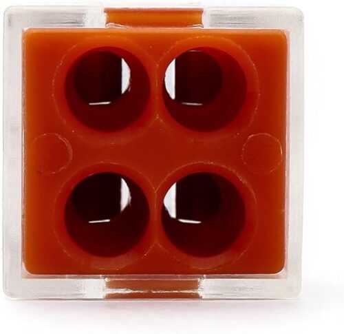 Electrical Push Wire Connector Conductor Terminal Block PCT-104