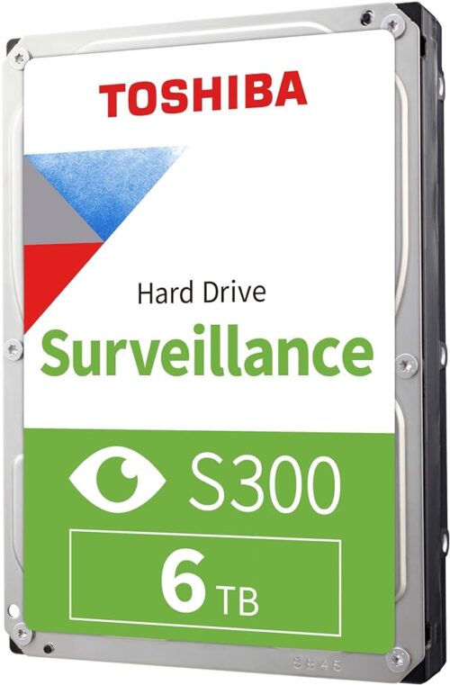 Toshiba 6TB Surveillance Hard Disk Drive (3.5' S300 SATA HDD)