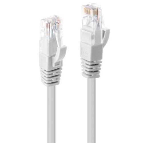 1m Cat6 RJ45 U/UTP Ethernet Network Cable (White)