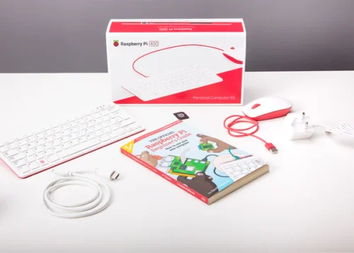 Raspberry Pi 400 4GB Official Personal Computer Start-up Kit