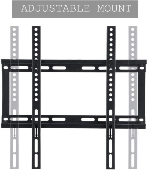 Full Motion TV/ Monitor Wall Bracket Mount (Swivel/ Tilt/ 26 - 55 inches)