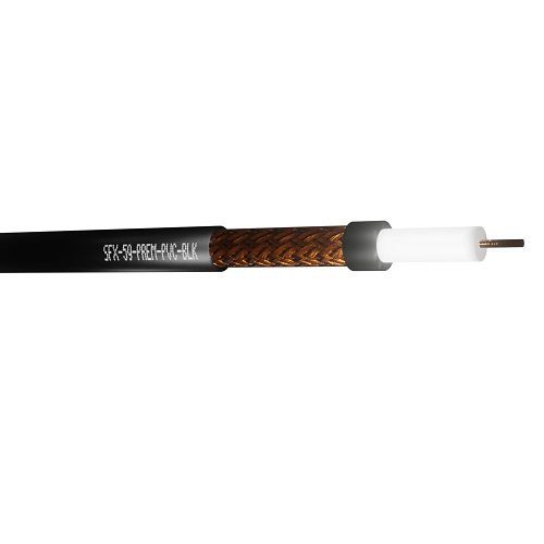 Securi-Flex RG59 Coaxial Cable Premium PVC (100m/ Black)