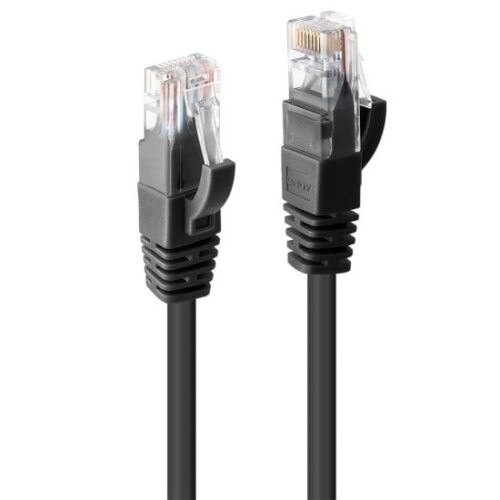 5m Cat6 RJ45 U/UTP Ethernet Network Cable (Black)