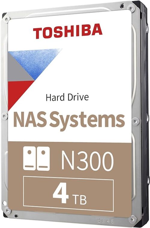 Toshiba 4TB NAS 3.5 inch SATA Internal Hard Drive