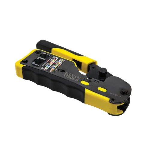 Klein Tools - VDV226-110 Ratcheting Pass-Thru Modular Crimper