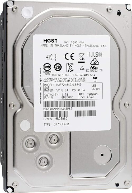 HGST Ultrastar 4 TB 3.5-Inch Internal Hard Drive