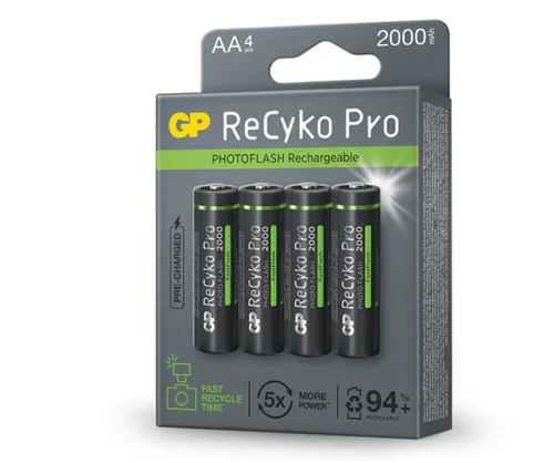 GP ReCyko Pro Photoflash AA battery (2000mAh)
