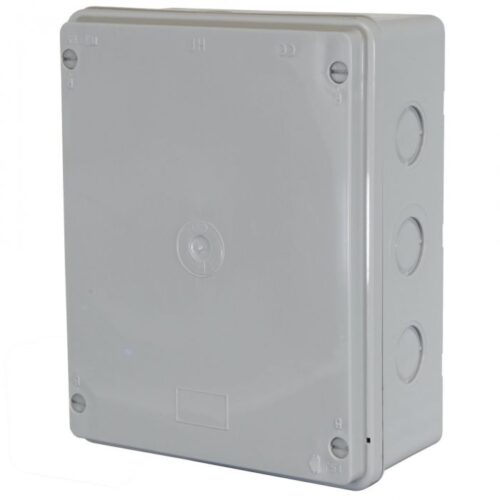 190MM Long Rectangular IP Box (Grey)