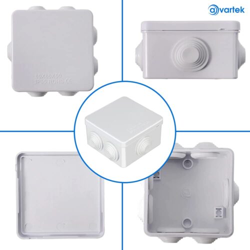 Unbranded - IP55 Junction Box (85x85x50/ Grey)