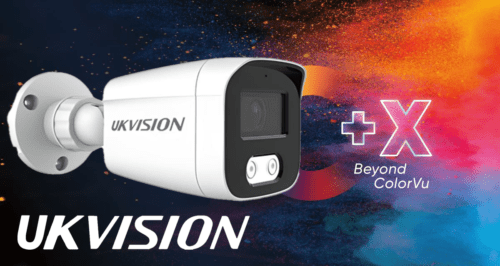 UKVision - 8MP 4K POE Bullet Camera (ColorVu/ Built-in Mic/ Hikvision Compatible)