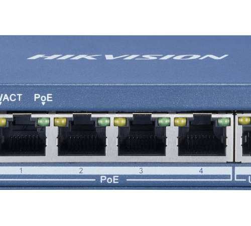 Hikvision - 4 Port Gigabit Unmanaged POE Switch