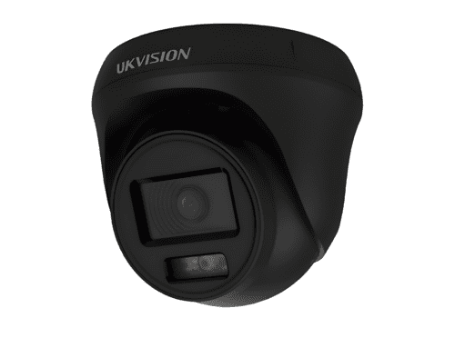 UKVision - 4K ColorVu Audio Fixed Turret Camera (Black)