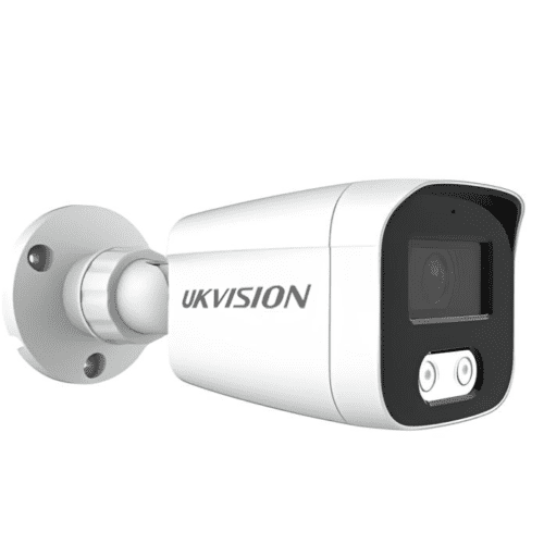 UKVision - 8MP 4K POE Bullet Camera (ColorVu/ Built-in Mic/ Hikvision Compatible)