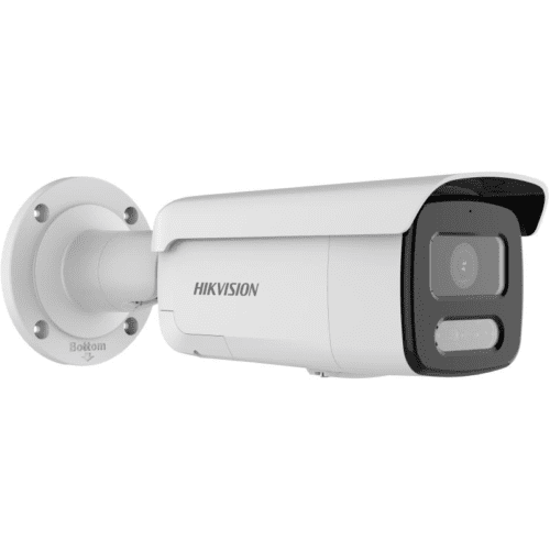 Hikvision - 4 MP Smart Hybrid Light with ColorVu Fixed Bullet Network Camera