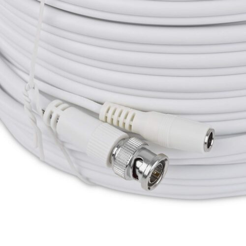 Unbranded - 20M RG59 Coaxial Camera Cable with Power Cores