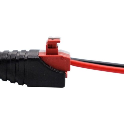 Wire to Male BNC Plug - Red Push